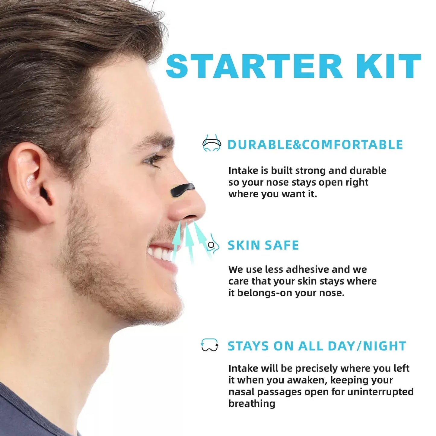 Zoveno™ Magnetic Nose Strips